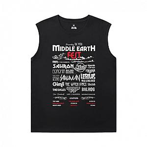 Cowboy Bebop Sleeveless T Shirt For Gym Cotton Tees WS2302