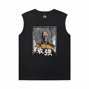 One Punch Man Mens XXXL Sleeveless T Shirts Vintage Anime Tees WS2302