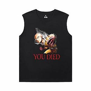 One Punch Man Tee Vintage Anime Sleeveless Tee Shirts WS2302