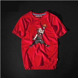 Slam Dunk Cartoon Hanamichi Sakuragi Tee Shirt WS2302