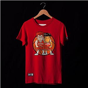 Slam Dunk Miyagi Ryota and Hanamichi Sakuragi T Shirt WS2302