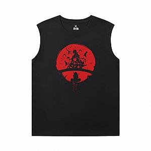 Vintage Anime Shirts Naruto Sleeveless T Shirts Men'S For Gym WS2302