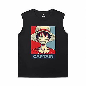 One Piece T Shirt Without Sleeves Hot Topic Anime Edward Newgate Tee Shirt WS2302