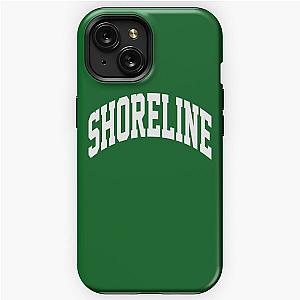 Shoreline Mafia Merch Logo White white iPhone Tough Case