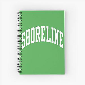 Shoreline Mafia Shoreline Logo Front Spiral Notebook