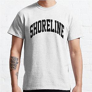 Shoreline Mafia Merch Logo White T-Shirt Long Sleeve 2 Classic T-Shirt