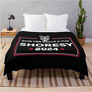  Letterkenny Shoresy for president 2022 Throw Blanket