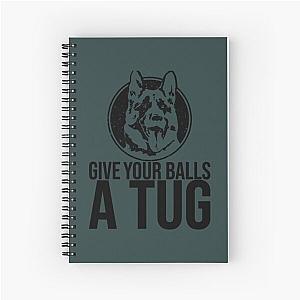 Shoresy For 2024 - shoresy give your balls a tug           Spiral Notebook