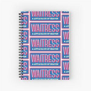 Waitress Neon Logo Spiral Notebook