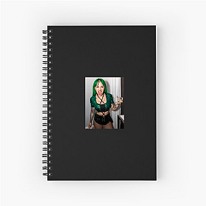 Green-Haired Rebel Shotzi Shotzi Notebook