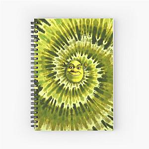 Shrek Tie Dye Spiral Notebook