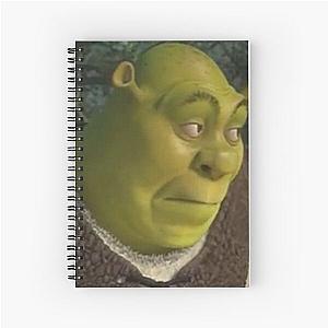 Shrek Meme Drip  Spiral Notebook