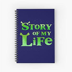 Story of My Life - Shrek the Musical Spiral Notebook
