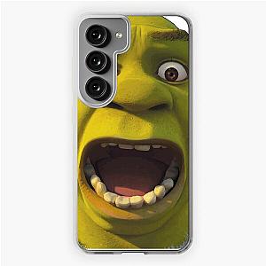 Shrek Meme Surprised Sticker Samsung Galaxy Soft Case