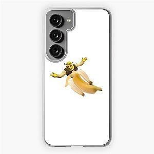 Shrek in a banana Samsung Galaxy Soft Case
