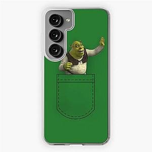 Waving Pocket Shrek Samsung Galaxy Soft Case