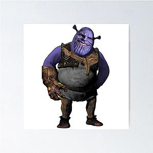 Shrek Thanos Poster