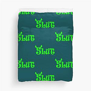 Shrek Slut, funny Shrek lover,     Duvet Cover