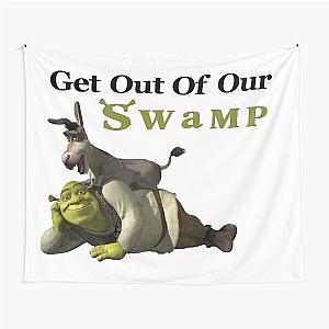 Shrek and Donkey Tapestry