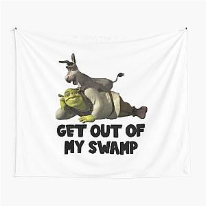 GET OUT OF MY SWAMP - Shrek Tapestry
