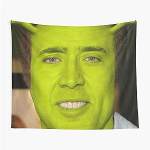 Nicolas Cage as Shrek Tapestry