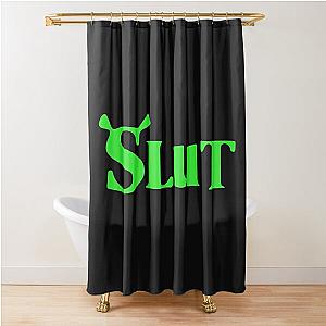 Shrek Slut Merch Shower Curtain