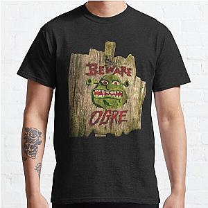 Shrek T-shirt or Stickers BEWARE OGRE Classic T-Shirt