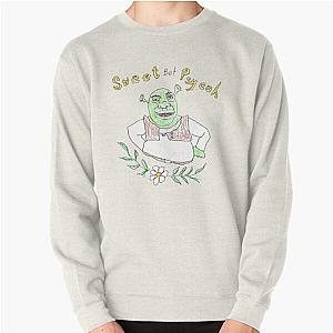 Shrek but Psycho Pullover Sweatshirt