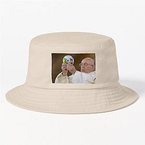 Shrek Pope meme Bucket Hat