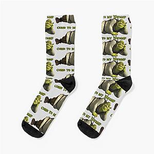 Come to my Swamp - Shrek Socks