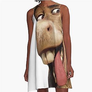 Donkey from Shrek A-Line Dress