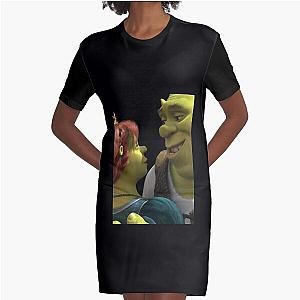 Shrek T-shirt or Stickers SHREK AND FIONA Graphic T-Shirt Dress