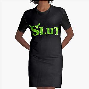 Shrek Slut                        Graphic T-Shirt Dress
