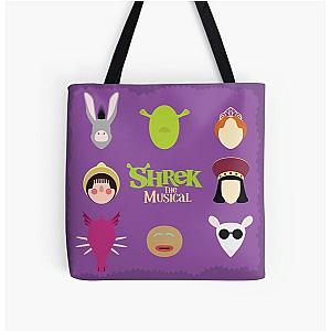 Shrek the Musical All Over Print Tote Bag
