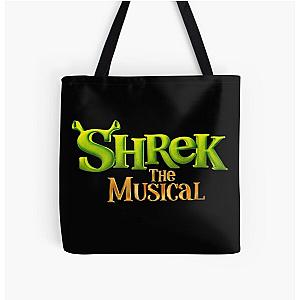 Shrek the Musical Logo All Over Print Tote Bag
