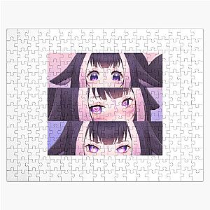 Shy Lily Eyes Jigsaw Puzzle