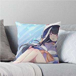 Smiling Silly Throw Pillow
