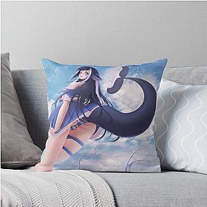Shy being Throw Pillow