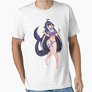 Lewd Shyly Wearing Swimsuit Essential T-Shirt
