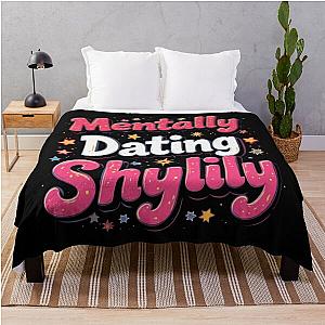 Mentally Dating Throw Blanket