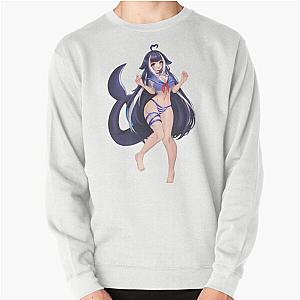 Lewd Shyness Wearing Swim Suit Pullover Sweater