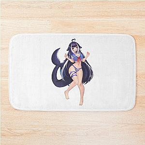 Lewd Shyly Wearing Swimsuit Bathmat