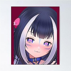 Shy heart eyes Poster