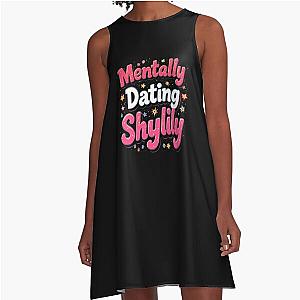 Mentally Dating A-Line Dress