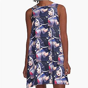 Shy Orca A-Line Dress