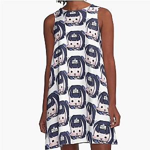 Shy Lily A Line Dress