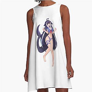 Lewd Wearily Wearing A-Line Dress