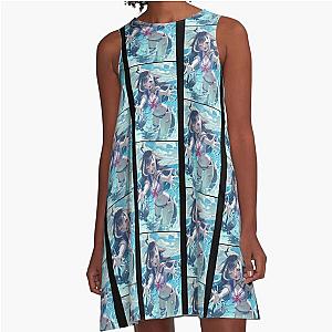 Splash A-Line Dress