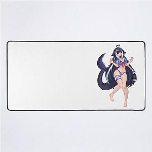 Lewd Shyness Wearing Swimsuit Desk Mat
