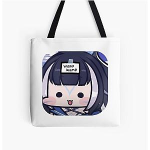 Shy Lily All Over Print Tote Bag